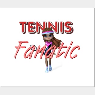 Tennis Fanatic Posters and Art